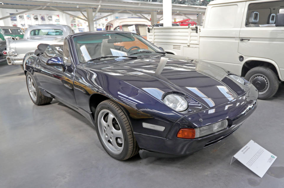 <p>Porsche built at least one 928 convertible to explore the possibility of putting it into production. The exercise came to nothing, but third-party companies tried their hand at the same. This open-topped 928 was built by an unnamed company in California, as part of a small run.</p>