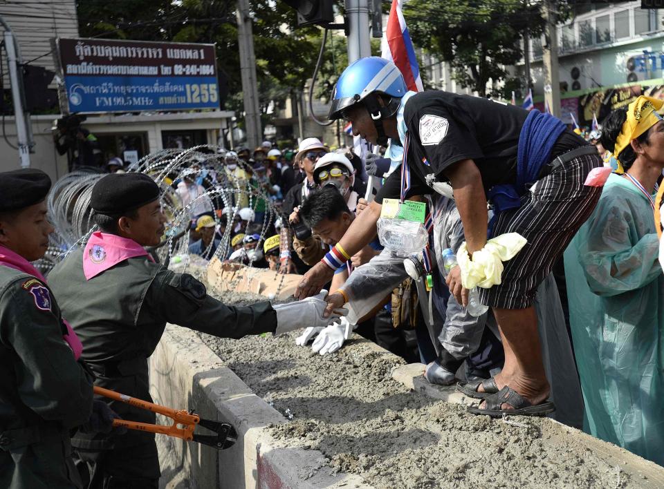 Anti-government protests in Thailand - Dec. 3, 2013