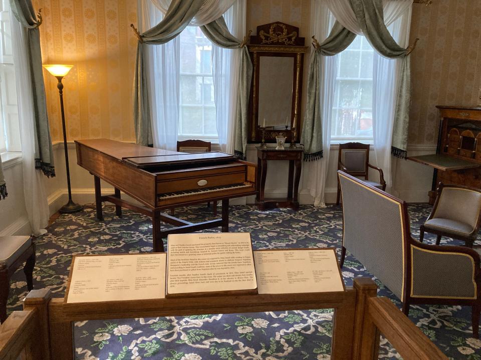 The parlor at Morris-Jumel House.