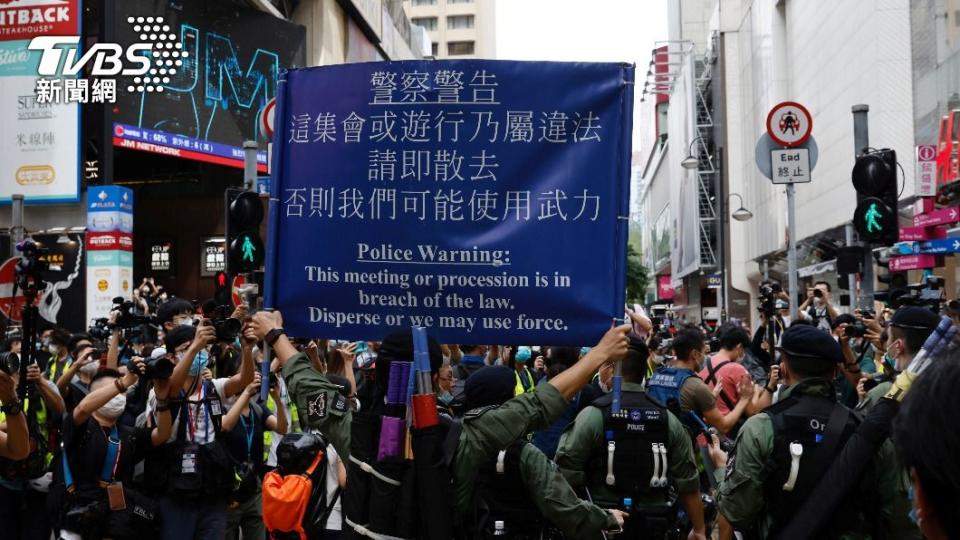 布林肯對香港國安法表示關切。（圖／達志影像路透社）