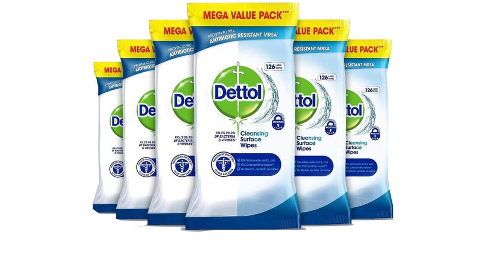 Dettol Wipes Antibacterial Bulk Surface Cleaning