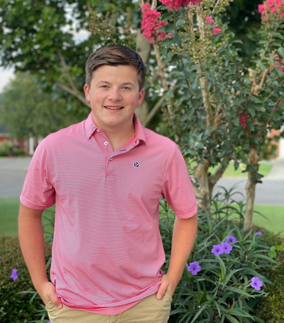 Andrew Dixon, a 16-year-old high school junior in Fayetteville, Tennessee, says he is cautious but optimistic about his school year. (Dawn A. Dixon)