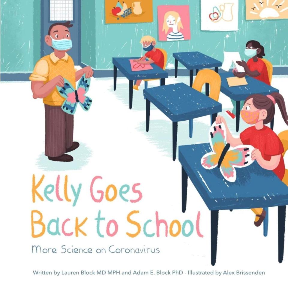 "Kelly Goes Back To School" helps kids navigate this unusual school year amid the pandemic. <i>(Available <a href="https://www.amazon.com/Kelly-Goes-Back-School-Coronavirus/dp/1734949368" target="_blank" rel="noopener noreferrer">here</a>.)</i>