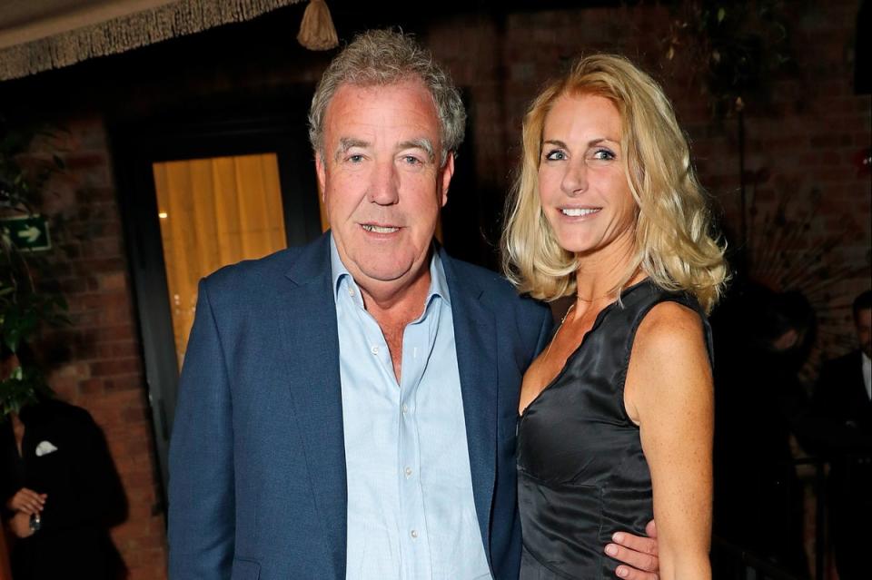 Jeremy Clarkson and Lisa Hogan (Dave Benett)