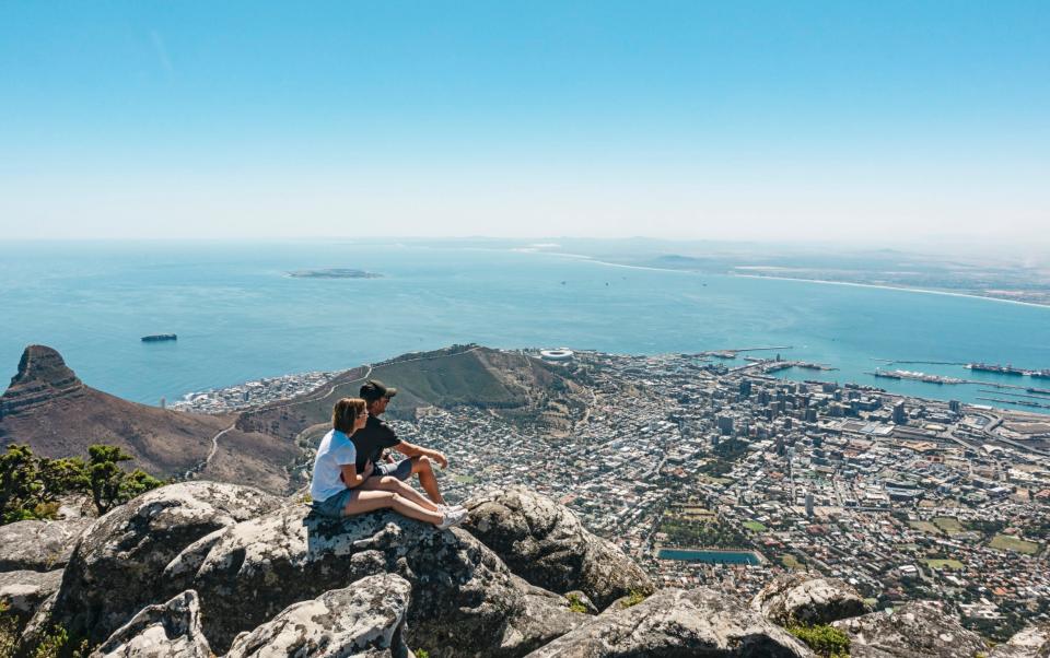 The view from table mountain