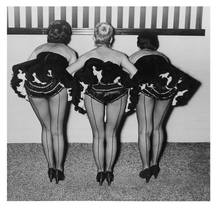 Tights advertisements rarely feature anything other than slender, long legs. (Photo: Getty Images)