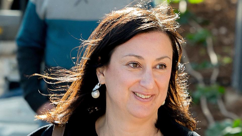 Daphne Caruana Galizia wurde im Oktober 2017 durch die Explosion einer Autobombe getötet.