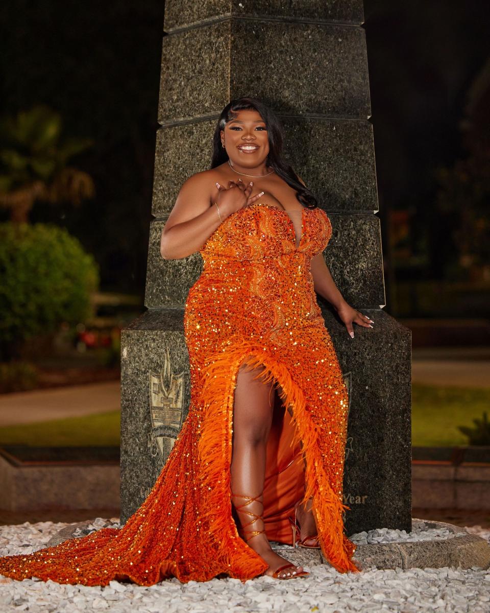 Jacoshiya Johnson graduated from FAMU with high honors and a bachelor's degree in biology pre-medicine.