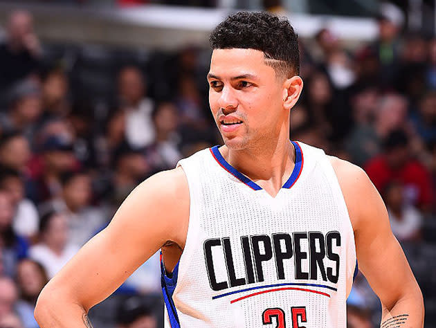 Austin Rivers takes issue. (Getty Images)