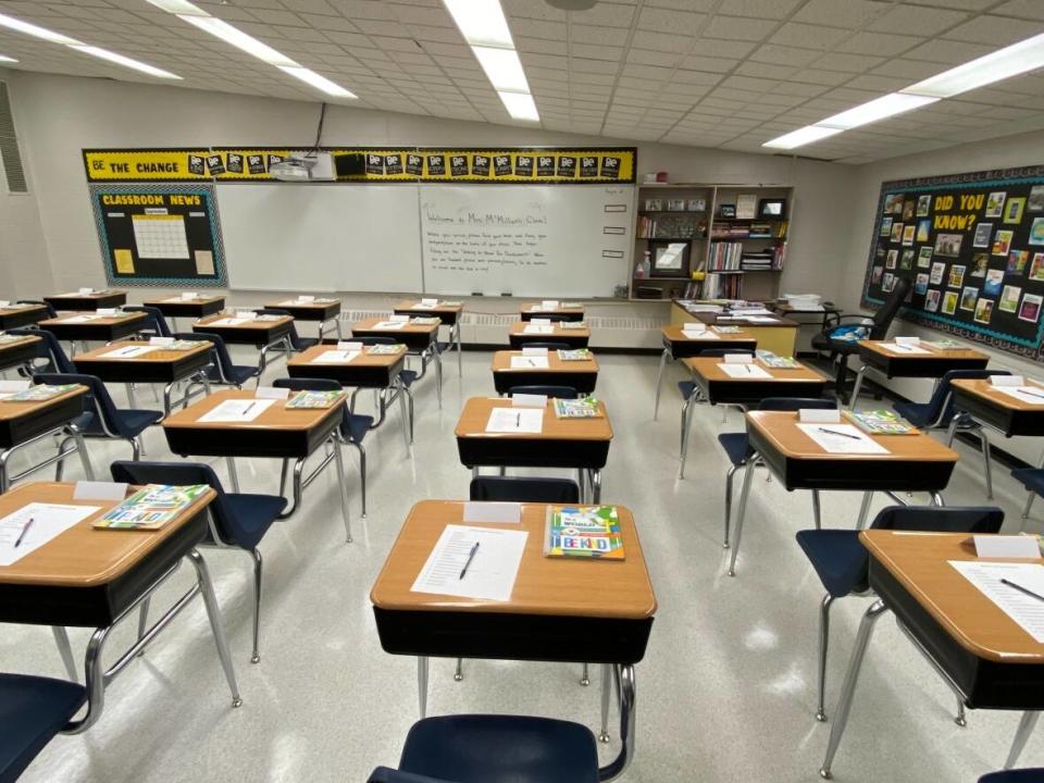 According to the recent enrolment data, school divisions in Saskatoon and Regina are reporting higher student numbers than last year. (Matthew Howard/CBC - image credit)