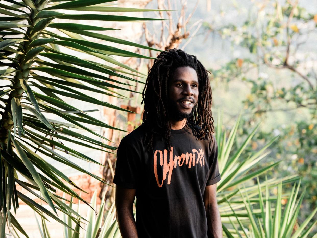 Jamar McNaughton, popularly known as Chronixx, is a rising star of reggae: Joachim Maquet