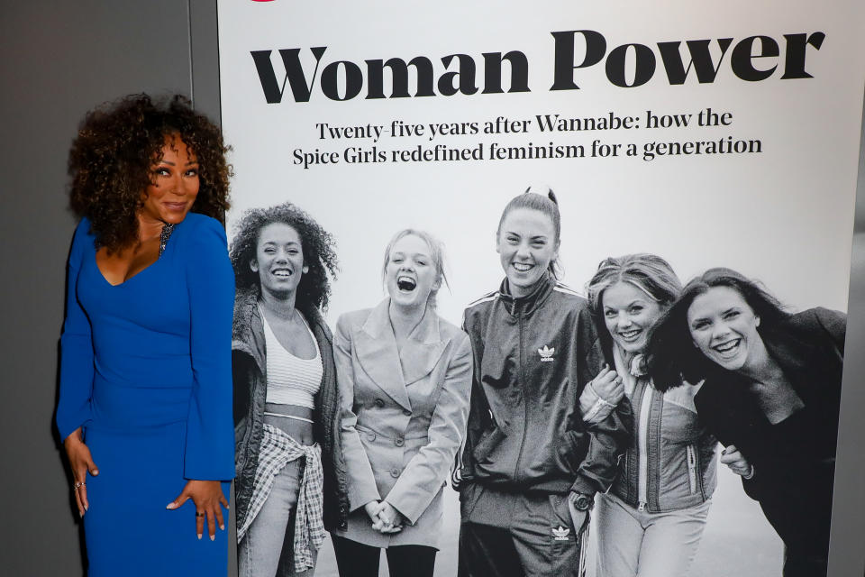 LONDON, ENGLAND - MARCH 14:  Mel B attends Stylist Remarkable Women Awards 2022 in partnership with bareMinerals at The Londoner Hotel on March 14, 2022 in London, England. (Photo by David M. Benett/Dave Benett/Getty Images for Stylist Magazine)