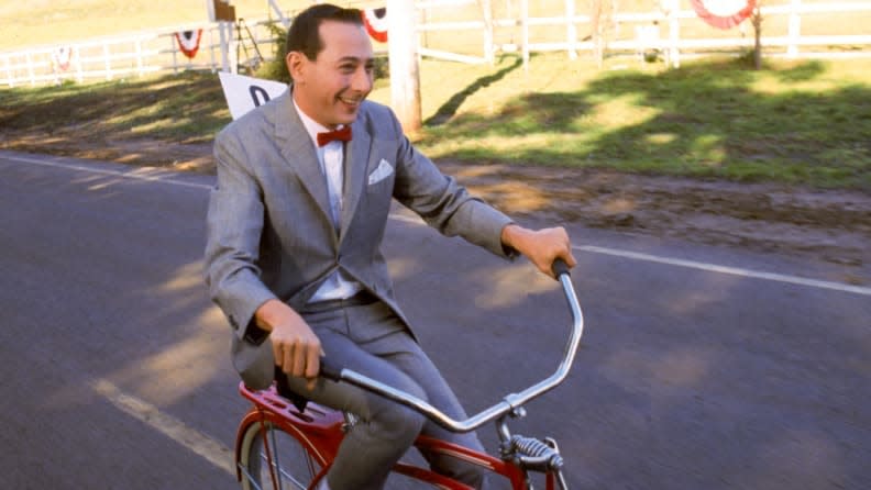 'Pee-wee's Big Adventure' was Tim Burton's first feature-length movie.