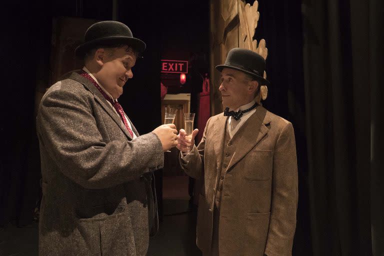 Stan & Ollie (2018), con Steve Coogan y John C. Reilly como El Gordo y el Flaco