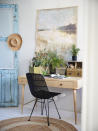 <p> If you&apos;re skipping the commute to work from home, ensure you include an attractive desk space in your country decorating ideas. </p> <p> &#x2018;Keeping clutter tidied away creates a much-needed sense of calm,&#x2019; says Anna Trinder, owner of The Dormy House. Investing in some key storage items can help eliminate stress and restore order. &#x2018;If you need a printer, consider a dedicated table on castors that can be easily moved when needed, and tidied away again afterwards.&#x2019;&#xA0; </p> <p> Pretty noticeboards will make your desk area feel more homely, while an upholstered screen can also provide privacy and shield your screen from sunlight.&#xA0; </p> <p> If you don&apos;t need a dedicated home office, but simply desk space for household admin, consider a console table or slim desk that feels a part of your home&apos;s overall decor scheme.&#xA0; </p> <p> A piece of natural wood furniture, with a deep drawer for hiding away paperwork or a laptop, is perfect. An artwork will provide a &apos;view&apos; if you&apos;re not close to a window.&#xA0; </p>