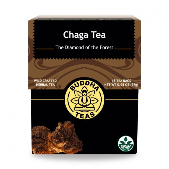 <a href="https://fave.co/2OYTLM6" rel="noopener" target="_blank" data-ylk="slk:Buddha Teas Chaga Tea;elm:context_link;itc:0;sec:content-canvas" class="link ">Buddha Teas Chaga Tea</a> (Photo: Buddha Teas)