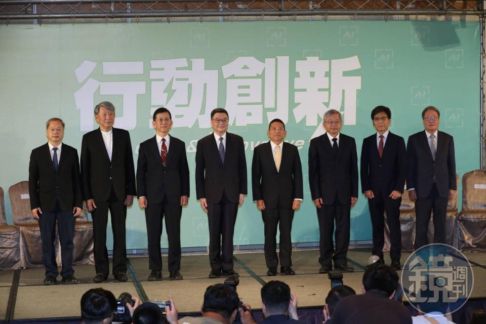 財經內閣出爐，彭金隆接金管會、郭智輝接經濟部長。