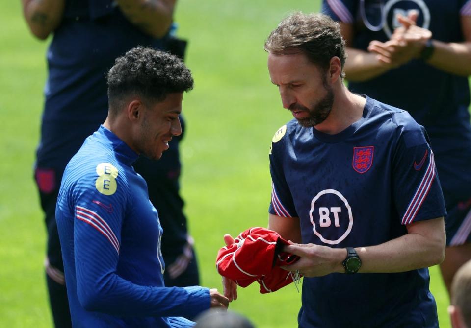 Justin made his England debut in Saturday’s defeat to Hungary  (Action Images via Reuters)