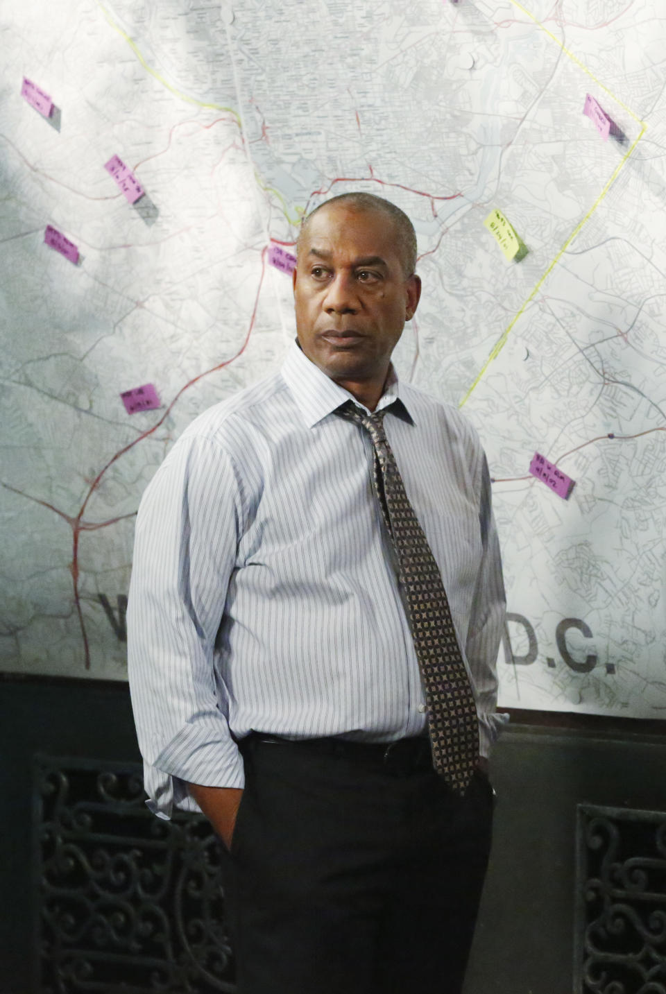 This image released by ABC shows Joe Morton in a scene from "Scandal." The popular series ended its third season Thursday, April 18, 2014. (AP Photo/ABC, Kelsey McNeal)