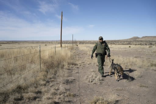 US Border Patrol agents in Texas are responsible for hundreds of miles of terrain and use everything from drug-sniffing dogs to cameras in their patrols