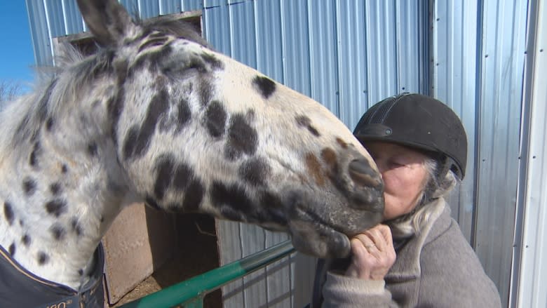 'I call him my therapist': An 83-year-old rider's special bond with her horse