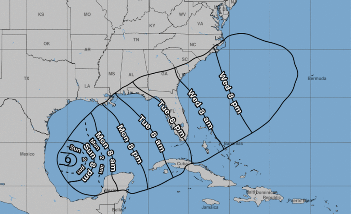 Milton forecast strengthening into Category 3 and is expected to make landfall in Florida this week