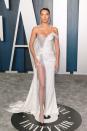 <p>Adriana Lima at the Vanity Fair Oscars afterparty.</p>