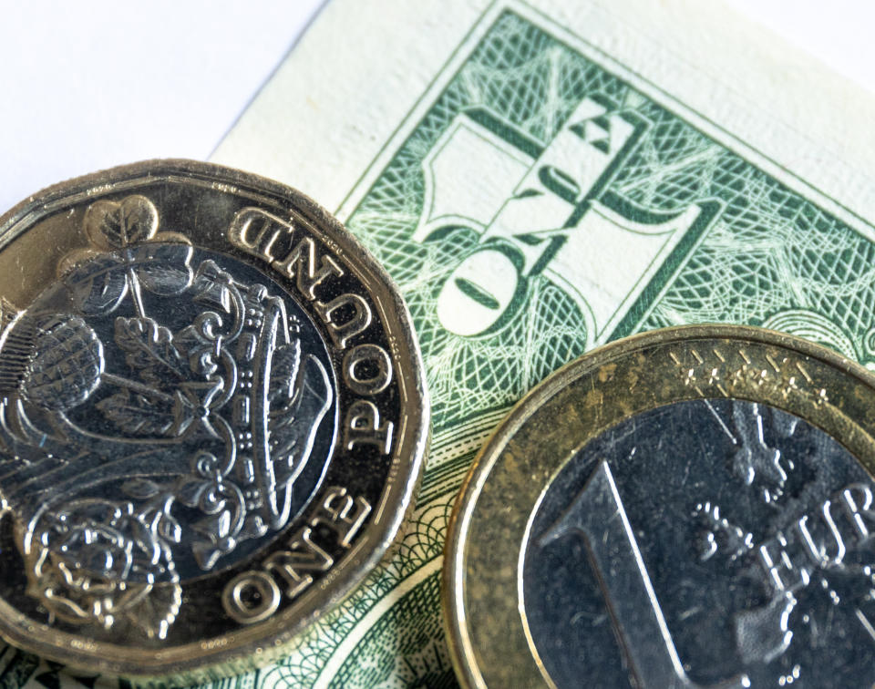 The pound fell to a record low against the dollar following Kwasi Kwarteng's mini-budget last week. Photo: Matt Cardy/Getty