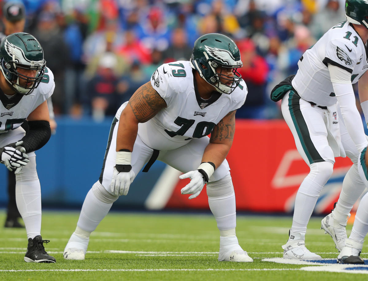 Eagles' Brandon Brooks says goodbye to teammates, fans after 10