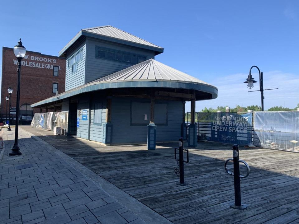 Renovations to the visitor's center along Wilmington's riverwalk are set to begin in July 2021.