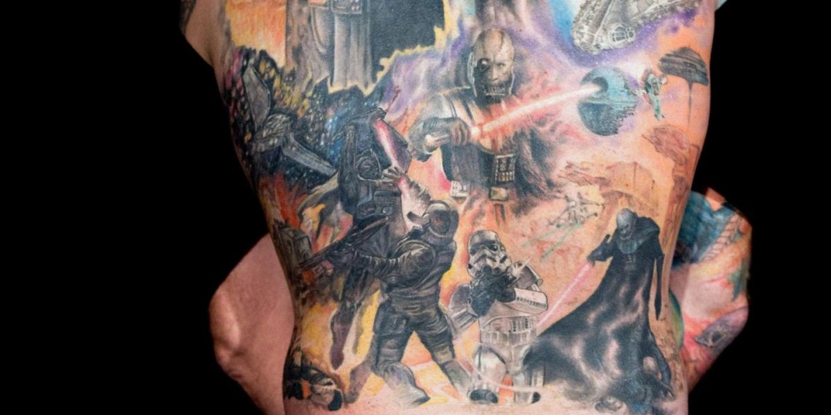 design your american traditional star wars tattoo