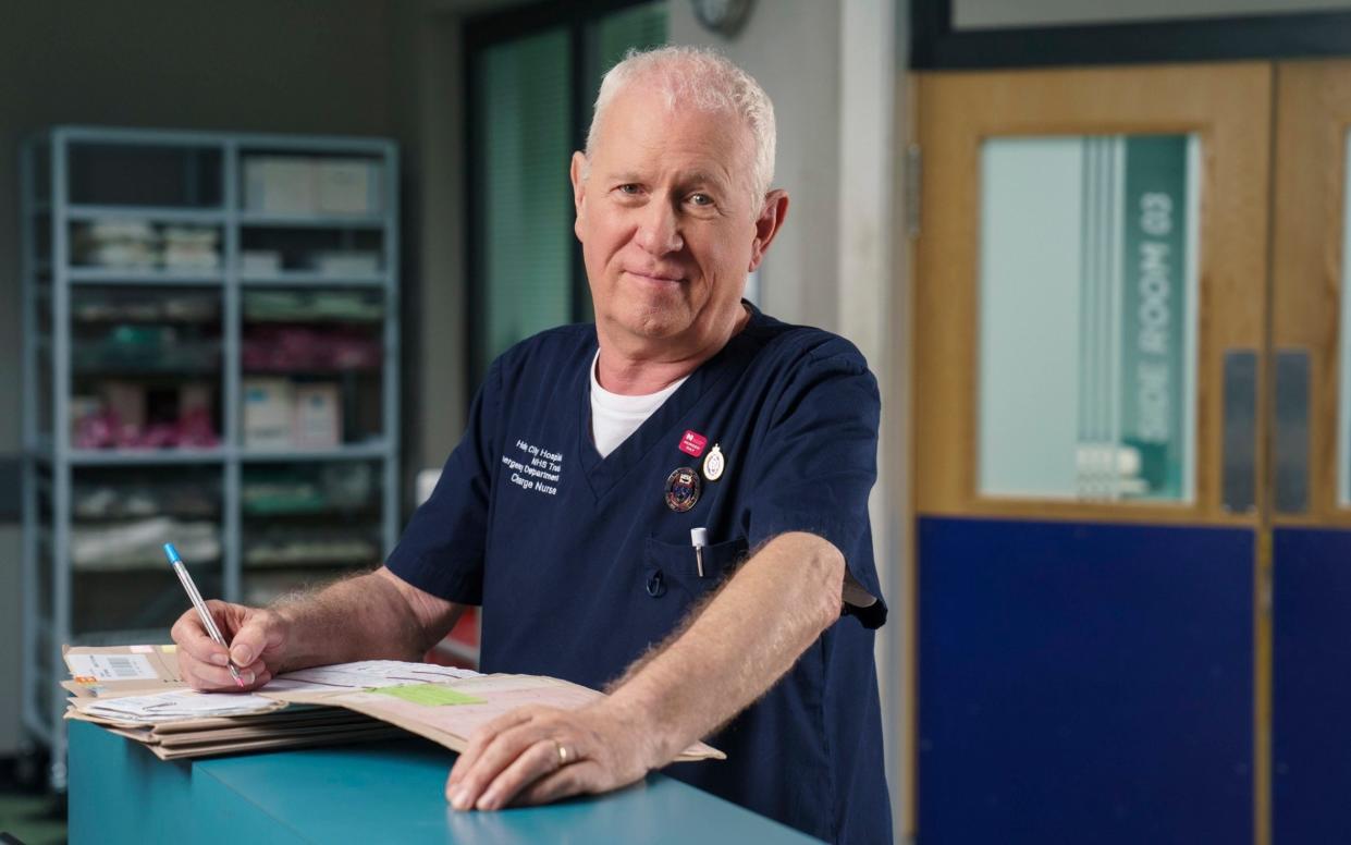 Derek Thompson played nurse Charlie Fairhead in Casualty - Alistair Heap/BBC/PA