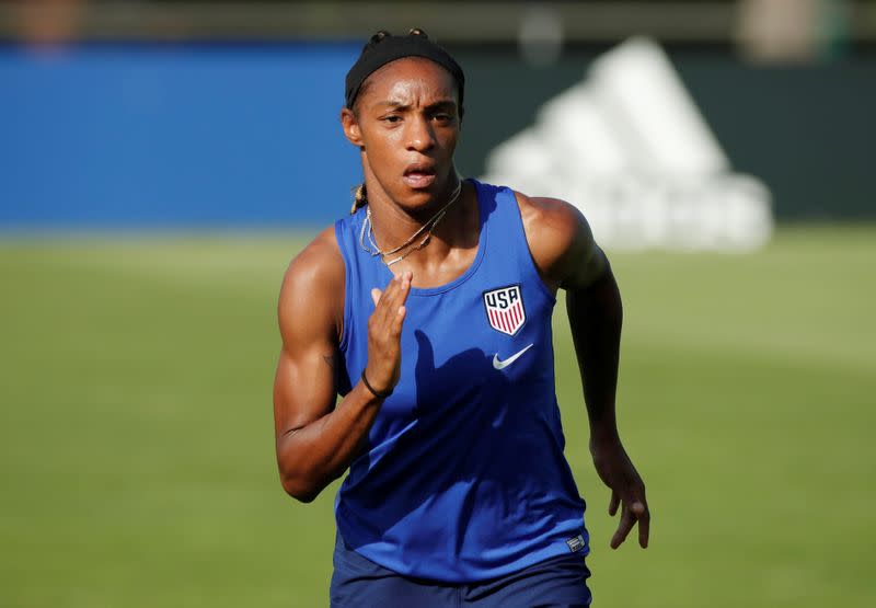 Women's World Cup - Quarter Finals - United States Training