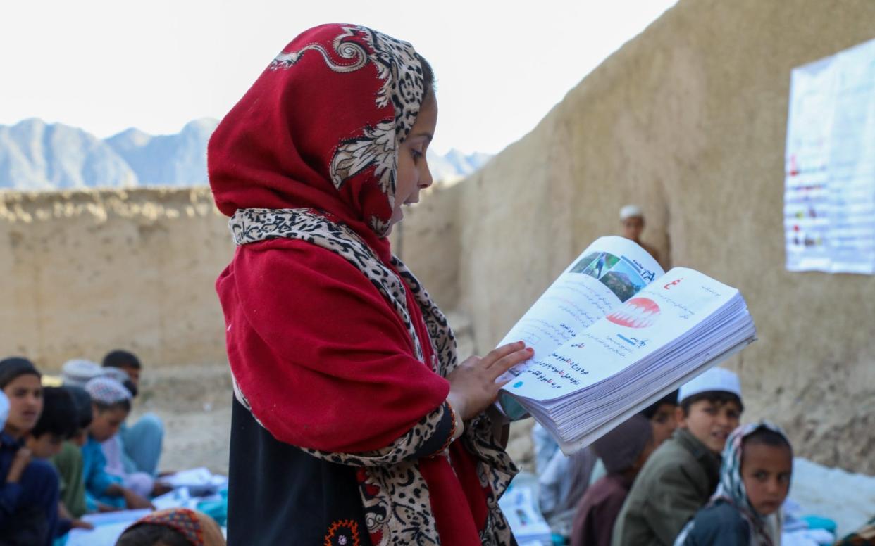 A community school in Kandahar, southern Afghanistan - Omid Fazel