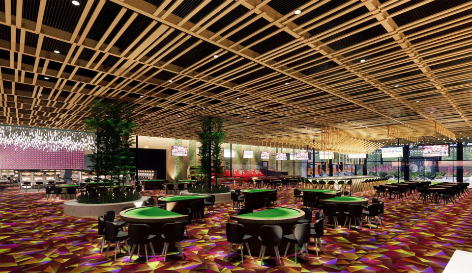 The new onwership of the Lilac Mall released this design for the interior of a new charitable gaming casino planned for the Rochester property.