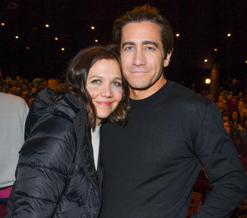 Maggie Gyllenhaal and brother Jake Gyllenhaal attend the "Wildlife" premiere at Sundance on Jan. 20. (Photo: George Pimentel via Getty Images)