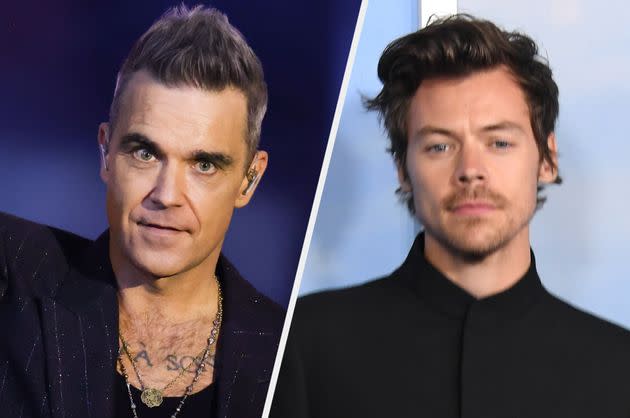 Robbie Williams and Harry Styles