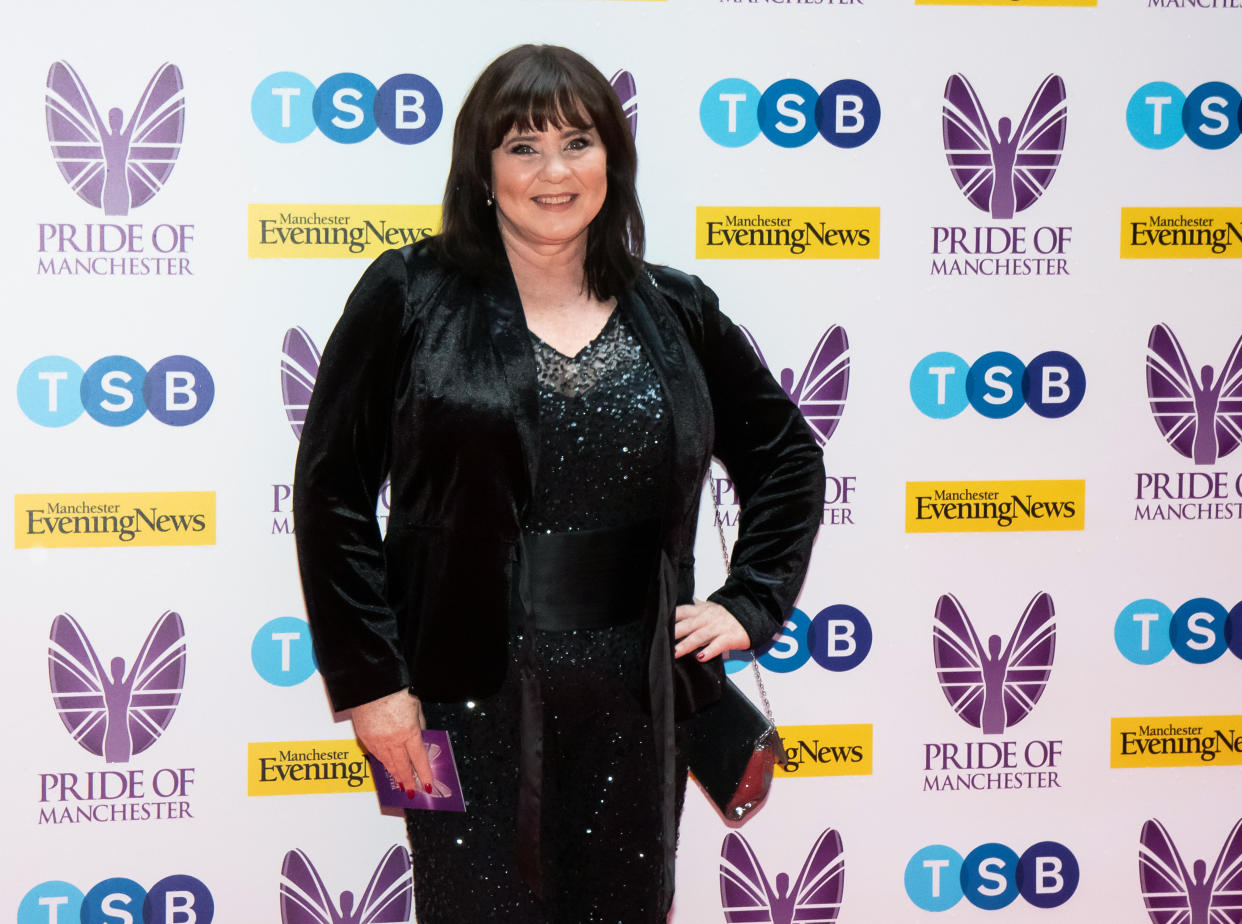 MANCHESTER, ENGLAND - MAY 08: Coleen Nolan attends the Pride of Manchester Awards 2019 at Waterhouse Way on May 08, 2019 in Manchester, England. (Photo by Carla Speight/Getty Images)