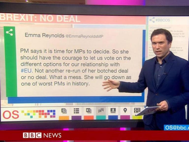 BBC show 'cannot find' anyone who supports Theresa May statement about Brexit delay