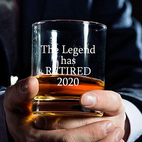 The Legend Has Retired Bourbon Glass (Amazon / Amazon)
