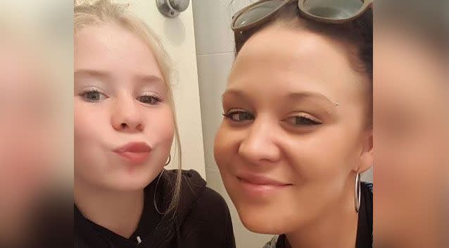 Rachel Maree, pictured with her daughter, is recovering in hospital. Photo: Facebook