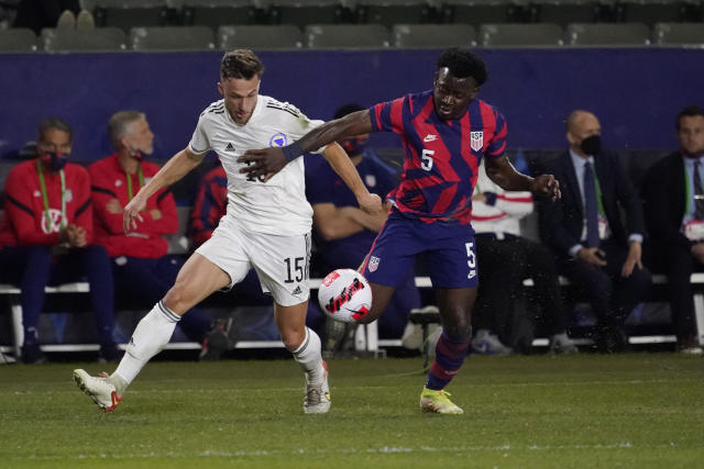 Cole Bassett's late goal in debut sends US past Bosnia 1-0