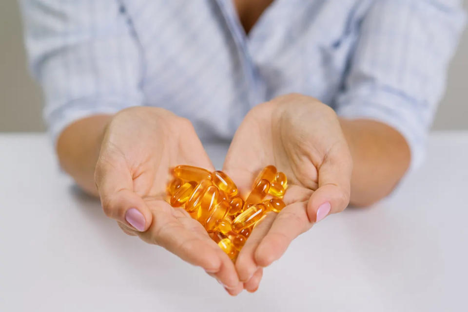 Fish oil pills