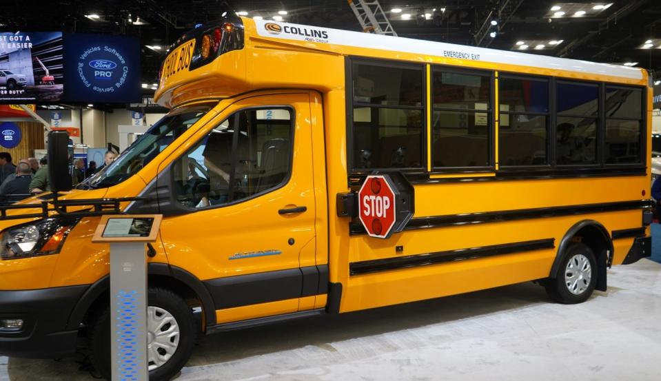 ford etransit electric school bus