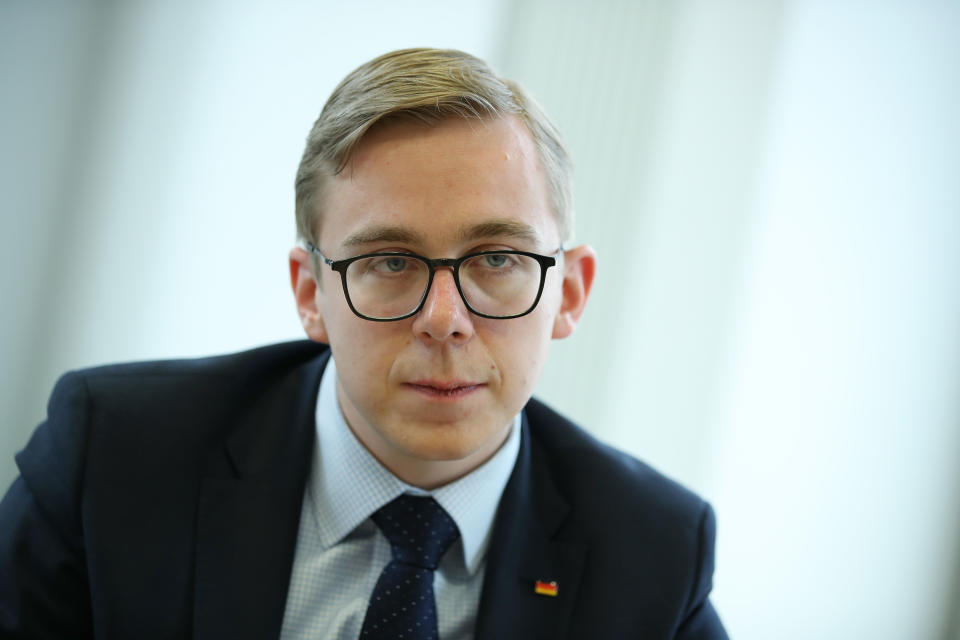 Philipp Amthor, CDU-Politiker (CDU) im Bundestag