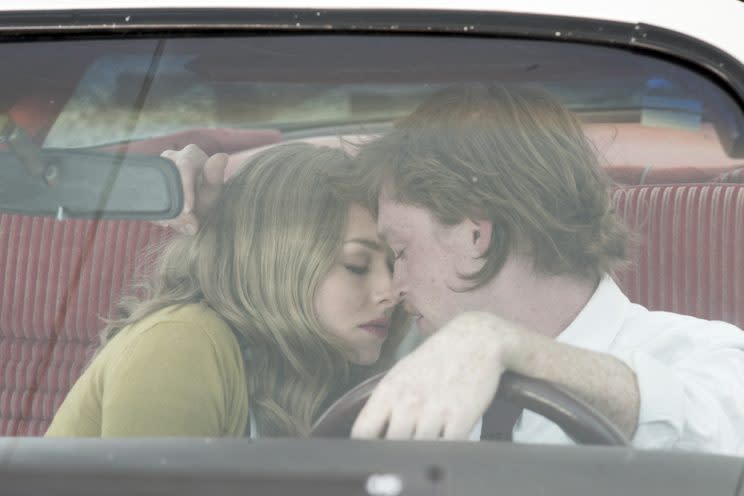 Amanda Seyfried and Caleb Landry Jones in a still from Twin Peaks. Photo: Suzanne Tenner/SHOWTIME