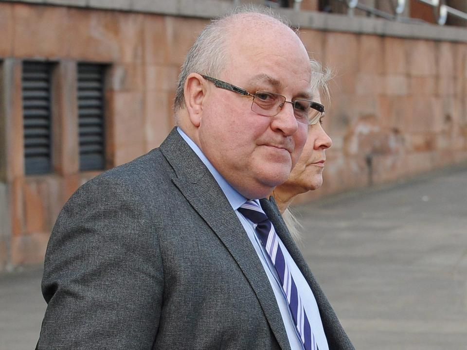 Former Age Concern boss John Briers leaving Newcastle Crown Court: North News & Pictures