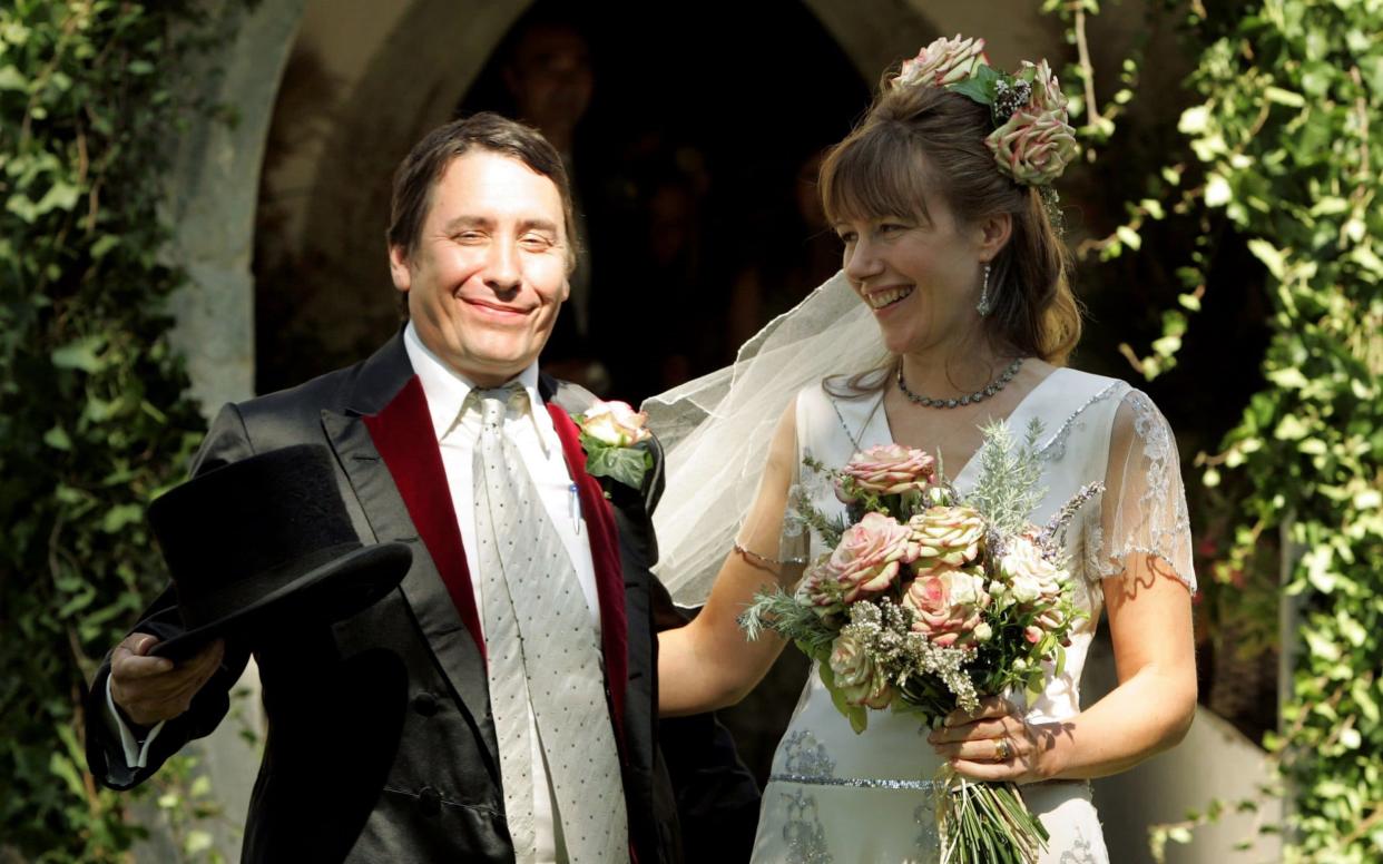 Jools Holland and Christabel McEwen married at Cooling Castle  - Getty Images