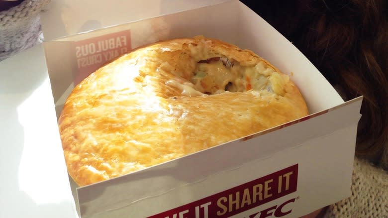 KFC Pot pie in a box 