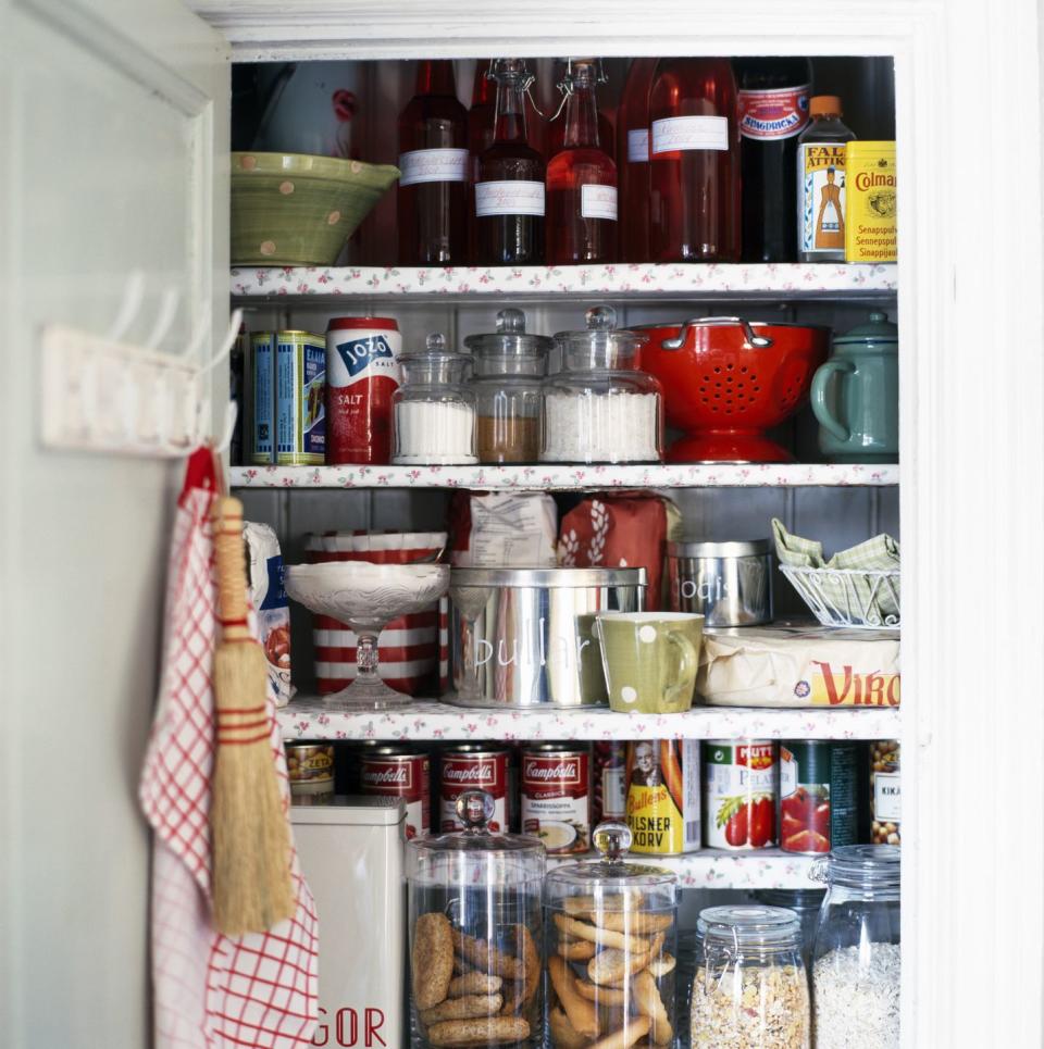 Have a well-stocked pantry.